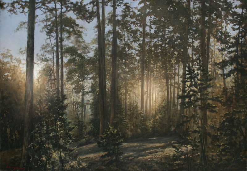  лесу 2006г. х.м. 70х100